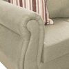 Juego de Living Innovamuebles Azucena Sofá 3 Cuerpos + Dos Sillones 1 Cuerpo Beige 