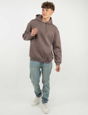 Imagen 2 del producto Polerón Hoodie Hombre Icono Cafe, Negro, Verde