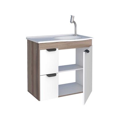 Imagen 2 del producto Vanitorio + Lavamanos Vekkahome Margarida Café