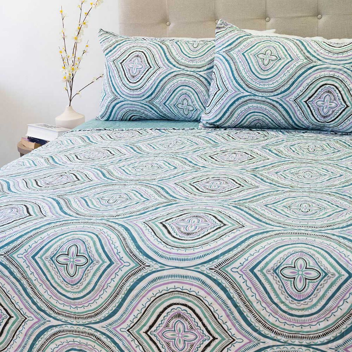 Quilt Doral 2 Plazas Origins Dise&ntilde;os D1