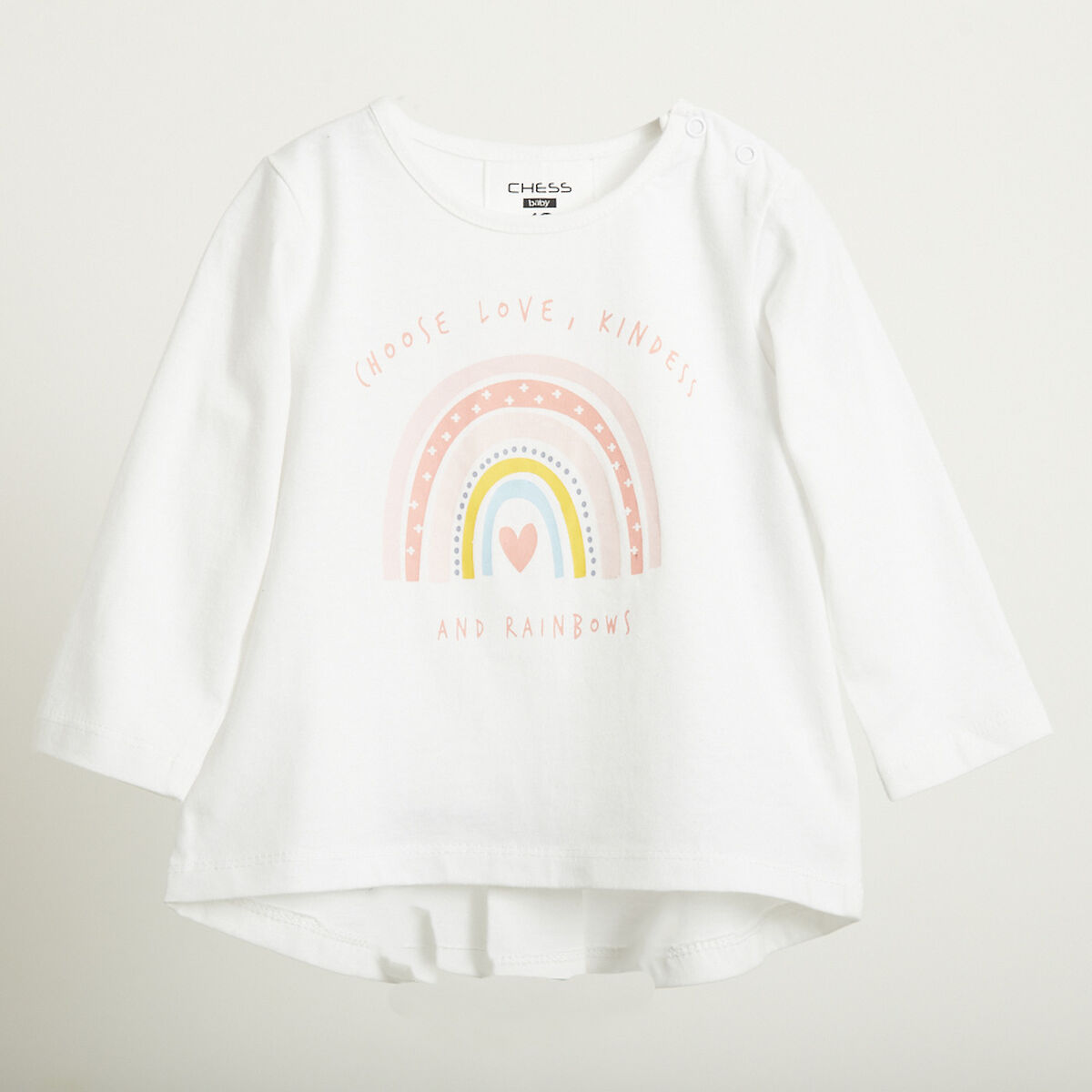 Polera de Algodón Beba Chess Baby