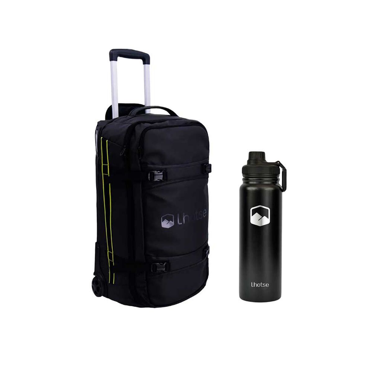 Pack Bolso Maleta Roadtrip 70 Lts + Botella Lhotse