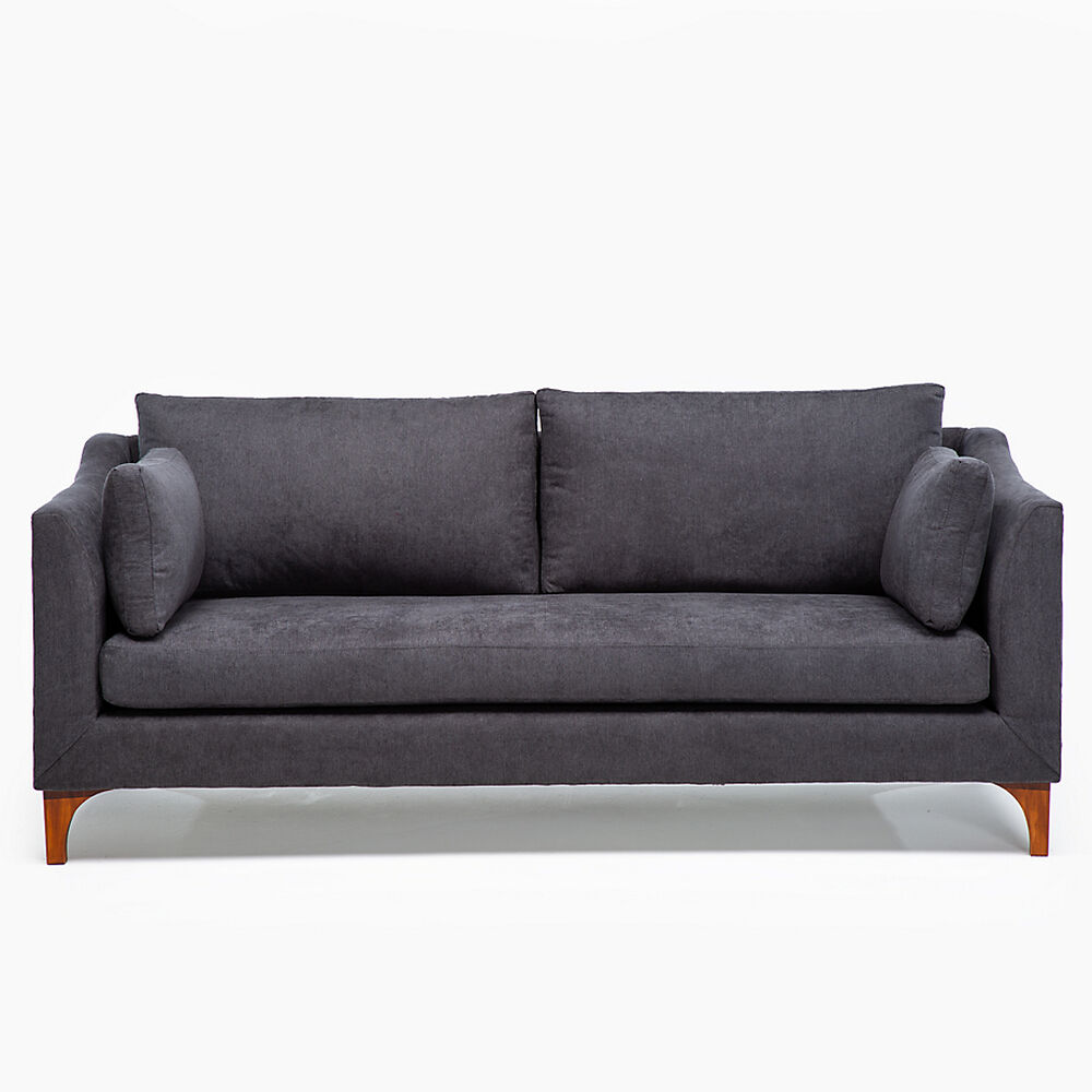 Sofá Barra Design Grecia 3 Cuerpos Gris