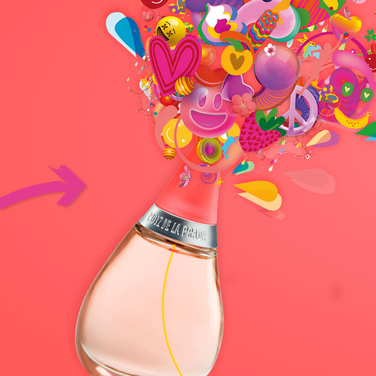 Set Regalo Perfume Mujer Agatha Ruiz de la Prada Gotas de Color EDT 50 ML + Megaspritzer 10 ML