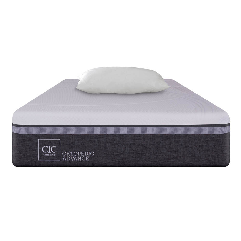 Colchón CIC 1,5 Plazas Ortopedic Advance + Almohada