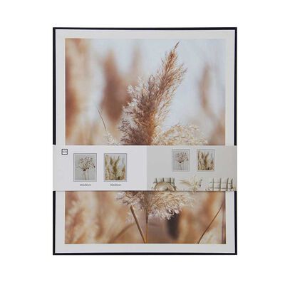 Imagen 2 del producto Set 2 Cuadros para Fotos Plástico Vgo 50 x 40 cm Negro