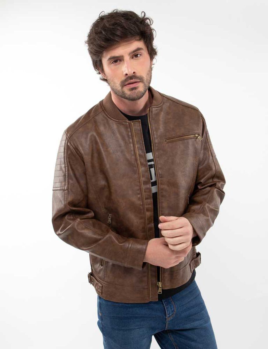 Chaqueta Ecocuero Hombre Zibel