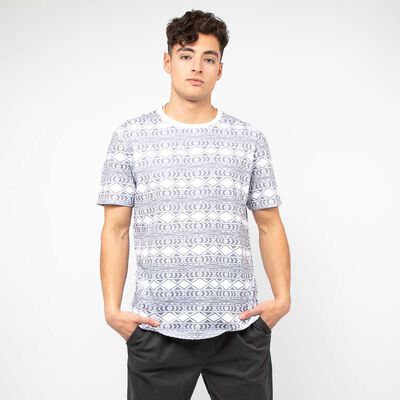 Polera Estampada Manga Corta Hombre Cutback