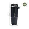 Travel Mug Lhotse Travel Mug Negro 900 ml