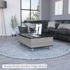 Mesa de Centro TuHome 5G-2 Ceniza/Wengue