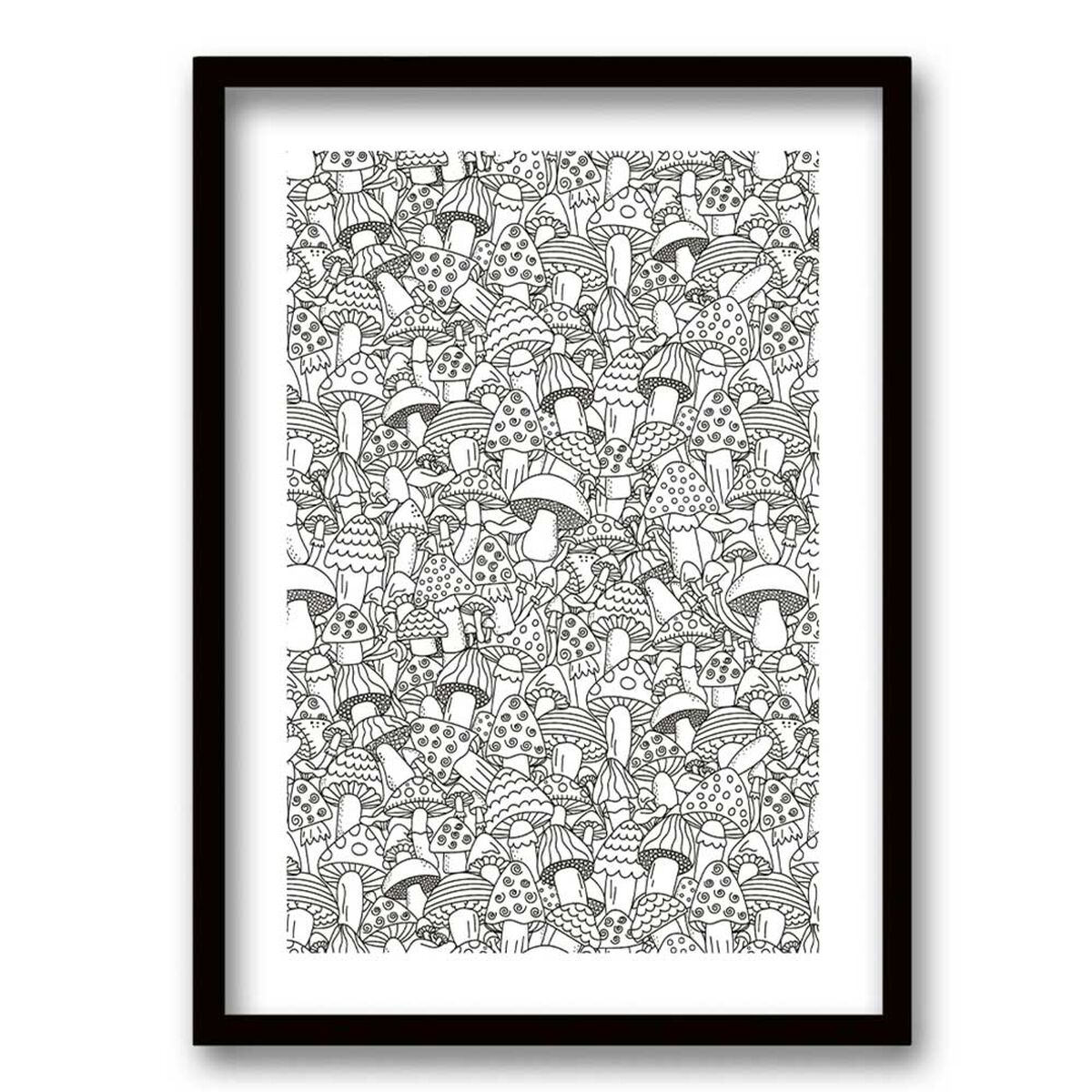 Cuadro Decorativo Retela Fungi 70 x 50 cm