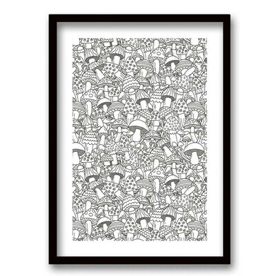 Cuadro Decorativo Retela Fungi 70 x 50 cm