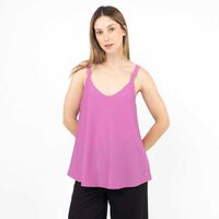 Polera Sin Mangas Mujer Zibel Morado