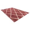 Alfombra Dib Shaggy Design 180 x 275 cm Rosa