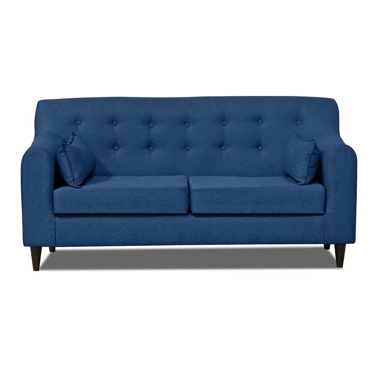 Juego de Living Innovamuebles Dali Sofá 3 Cuerpos + Dos Sillones 1 Cuerpo Azul