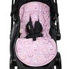 Colchoneta para Coches Arcoíris Rosado Infanti