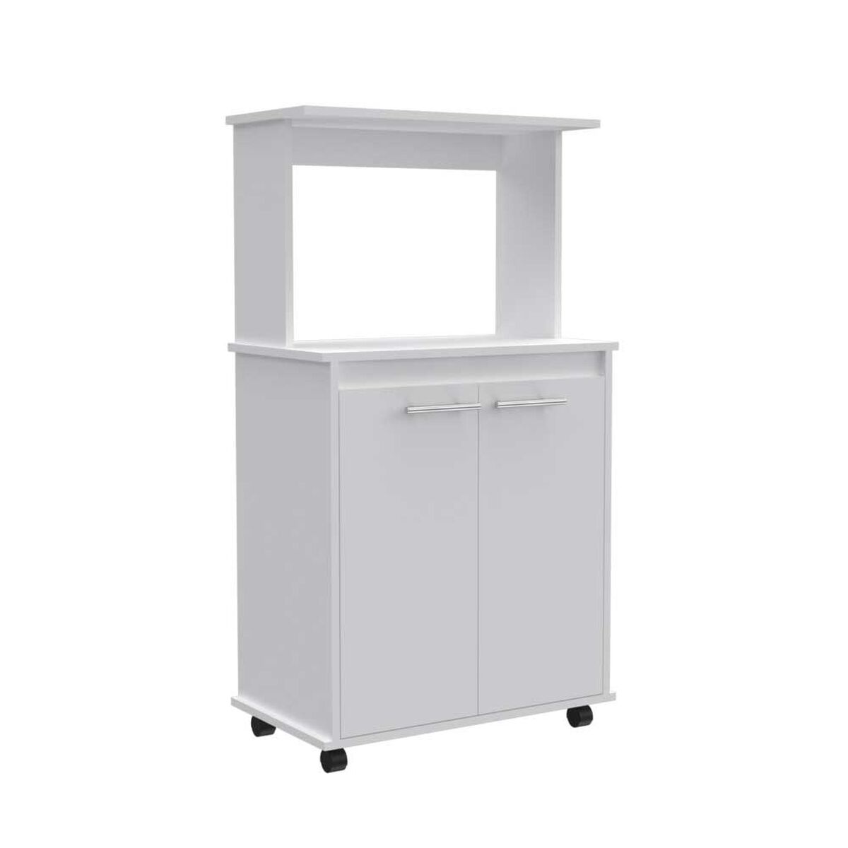 Mueble para Microondas TuHome Manchester Blanco 2 Puertas