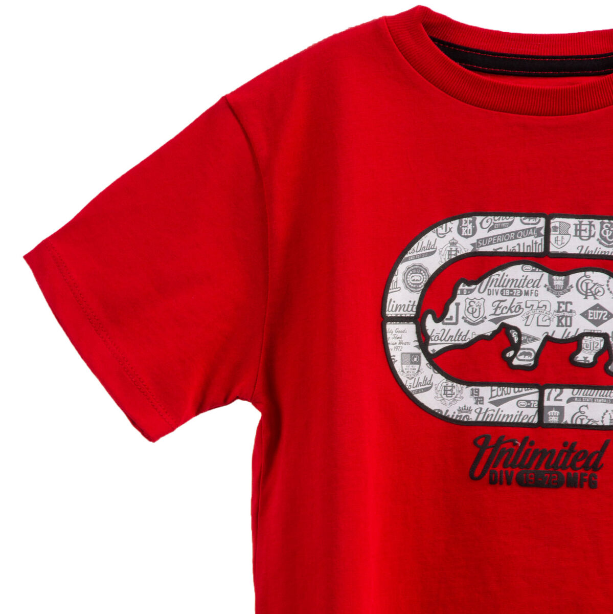 Polera de Algodón Manga Corta Niño Ecko