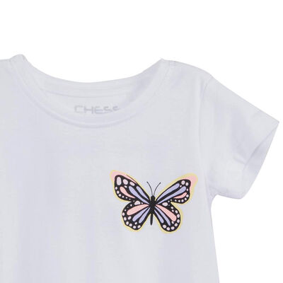 Imagen 2 del producto Polera Manga Corta Niña Chess Blanco, Celeste, Lila, Rosado