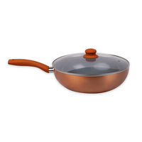 Wok Acero Inoxidable Doral Montecarlo Salmón 26 cm