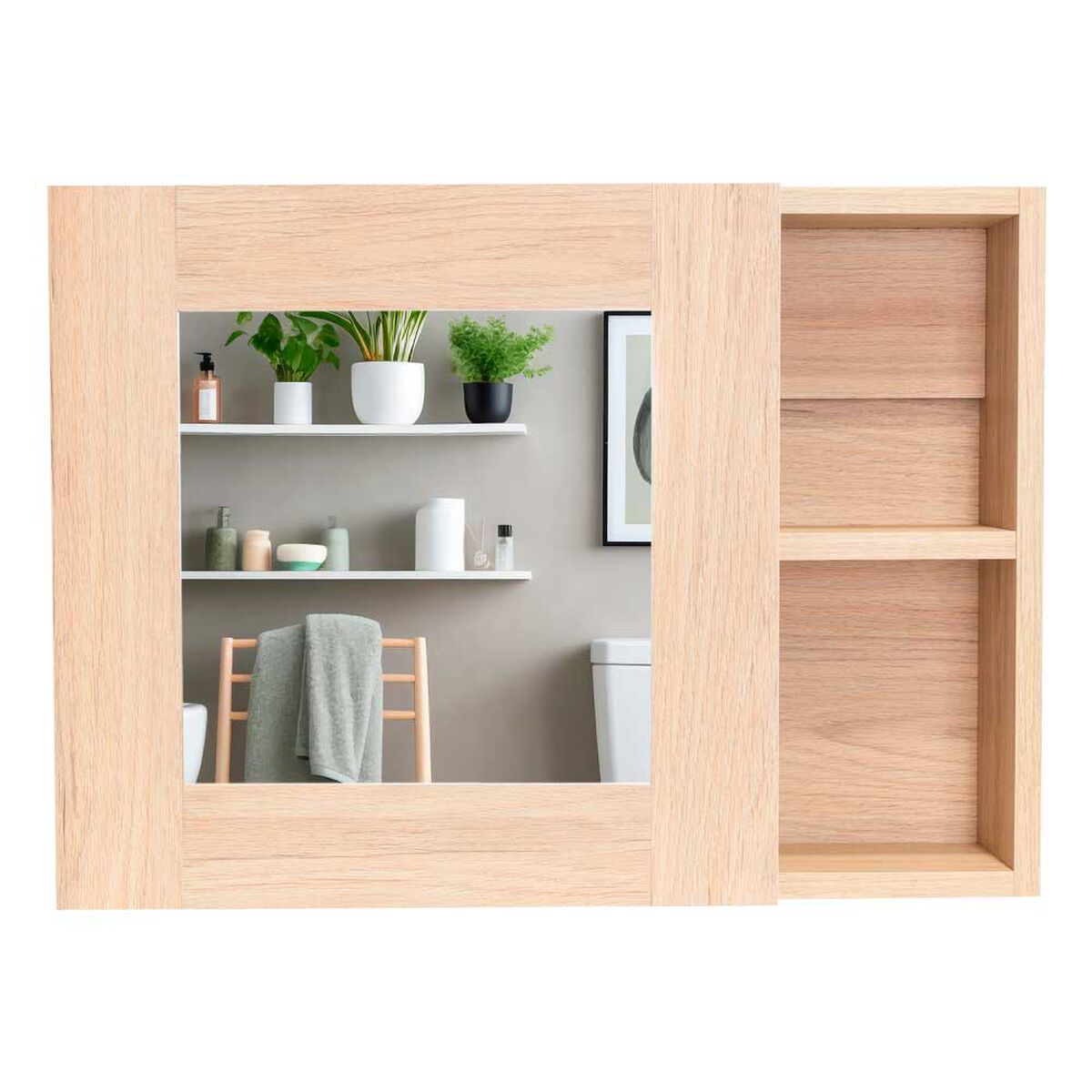 Botiqu&iacute;n con Espejo TuHome Cairo Rovere