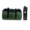 Pack Bolso Impermeable 30Lt Green + Botella Coihue Lhotse