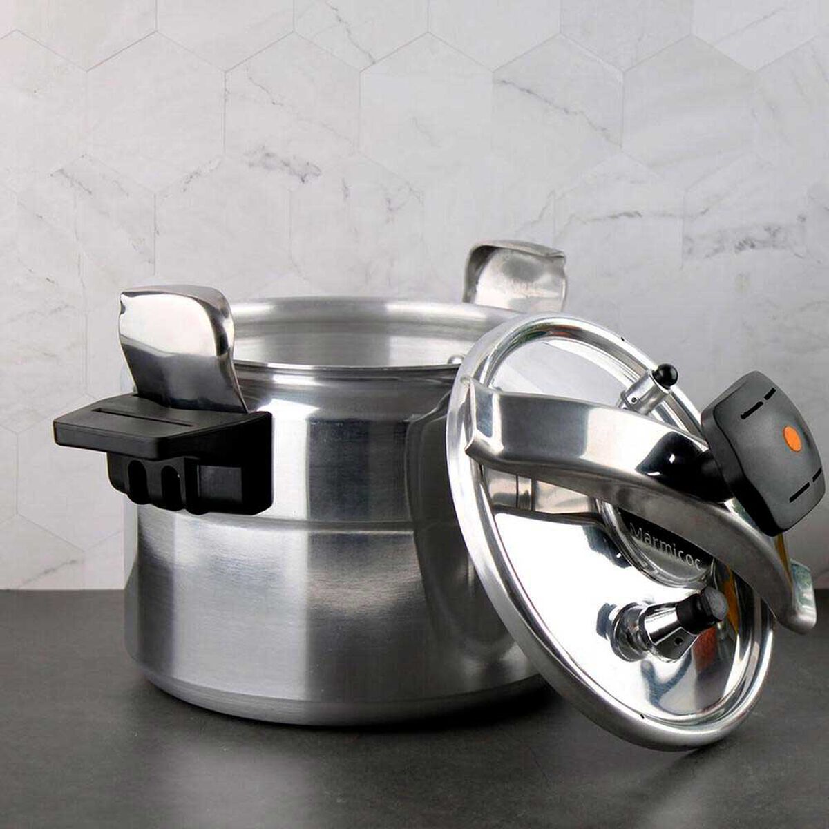 Olla a Presi&oacute;n Aluminio Marmicoc Alumax Plus 10 lt