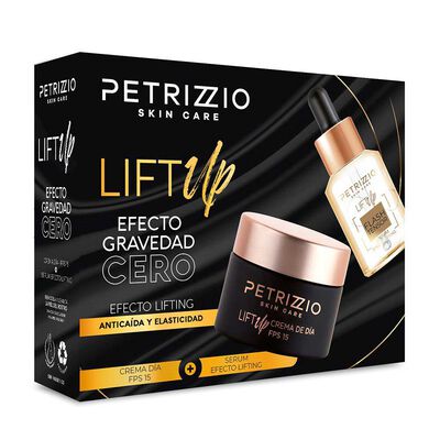 Set Lift Up Efecto Gravedad Cero Crema + Serum Petrizzio