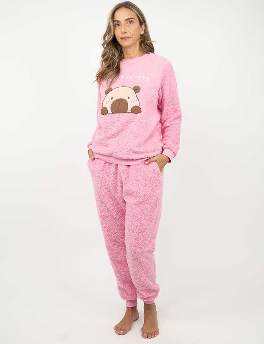Pijama Polar Mujer Icono