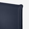 Cama Europea Rosen Base Dividida 2 Plazas Indie + Respaldo + 2 Veladores Maurice