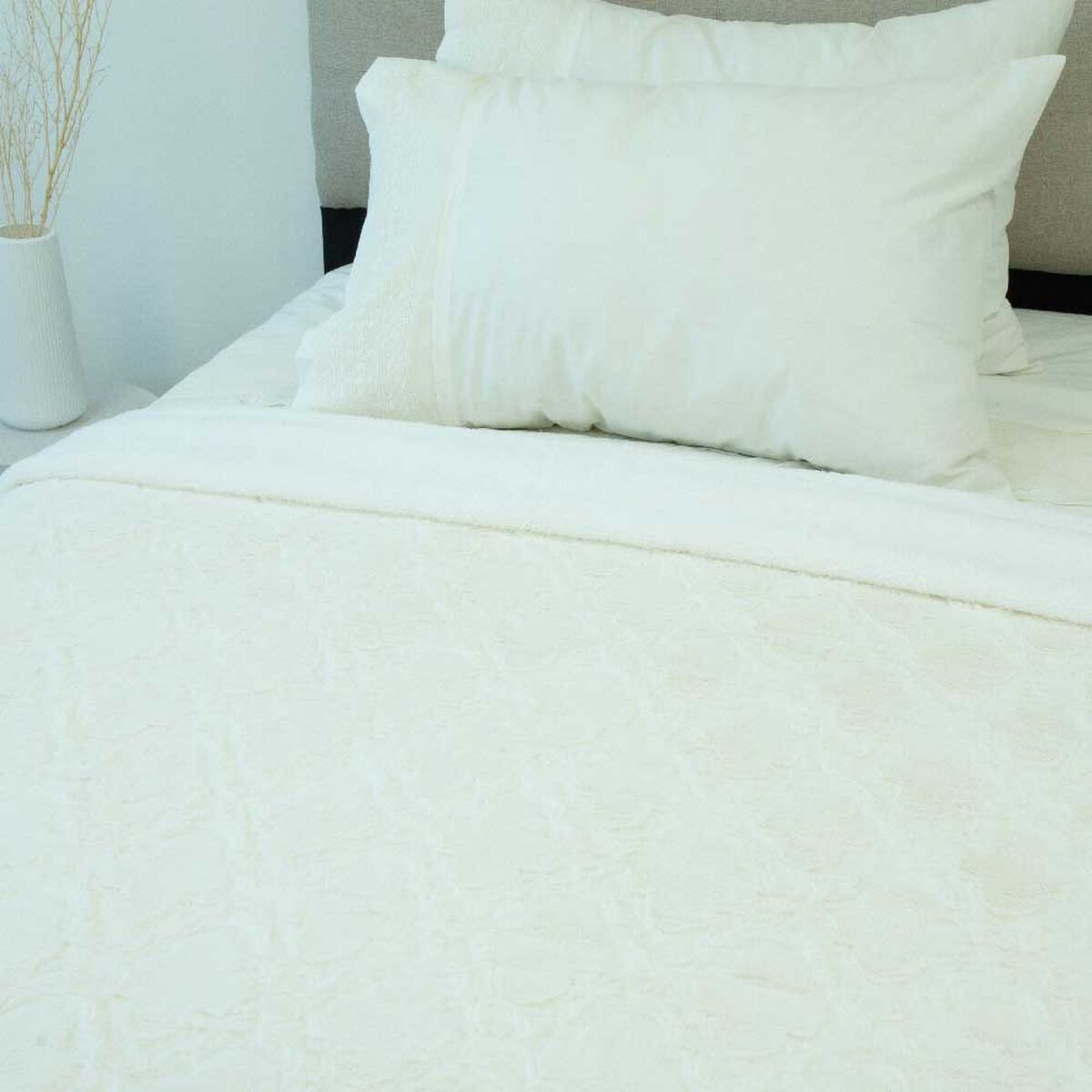 Frazada Doral 1,5 Plazas Fluffly Sherpa D2