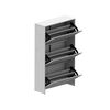 Zapatera Vekkahome Americana 3 Puertas Blanca