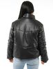 Parka Puffer Ecocuero Mujer Icono