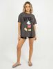Polera Dibudjos Animados Manga Corta Mujer Icono