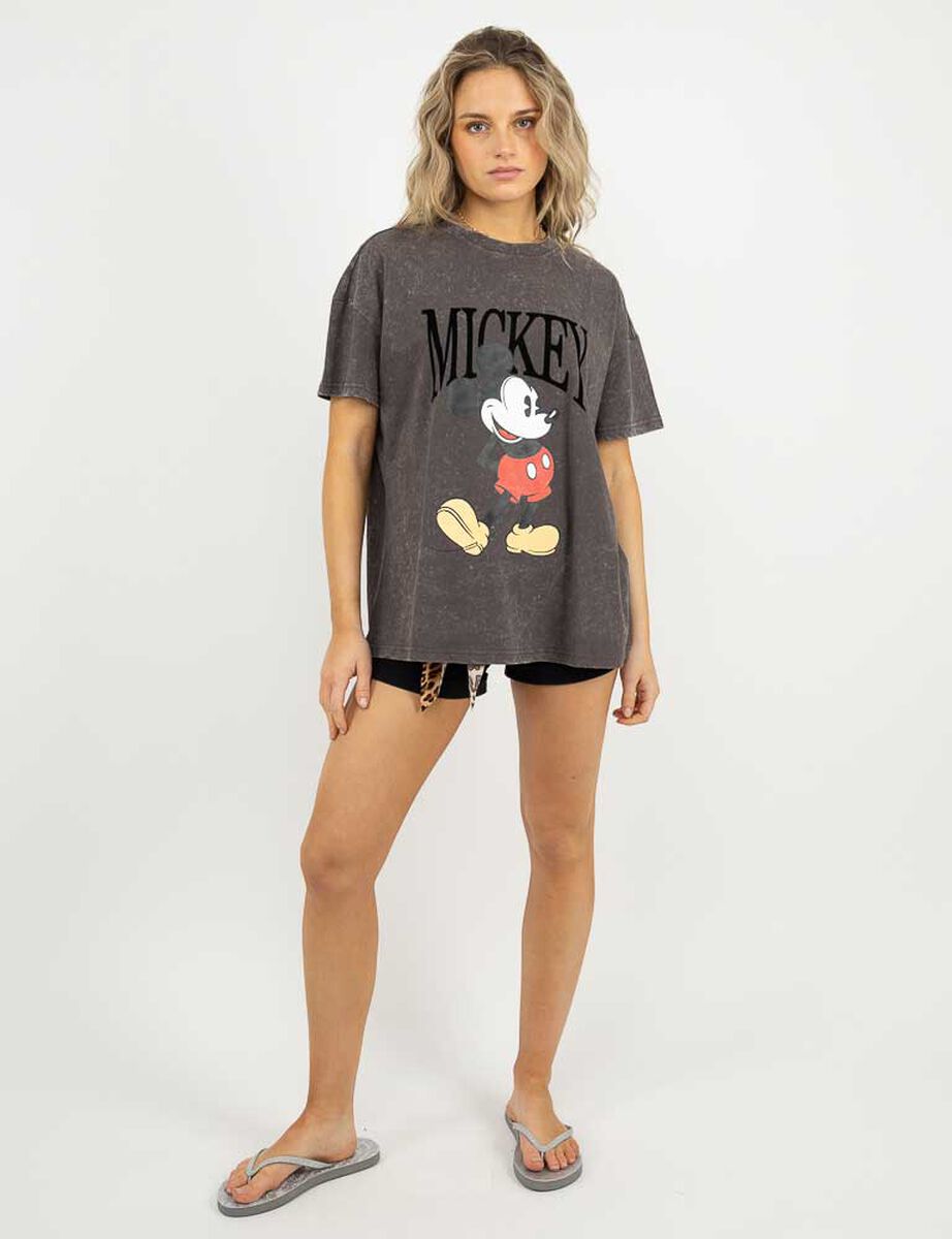 Polera Dibudjos Animados Manga Corta Mujer Icono
