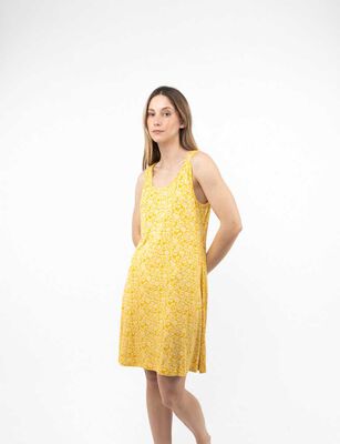 Imagen 1 del producto Vestido Midi Sin Mangas Mujer Alma Mostaza