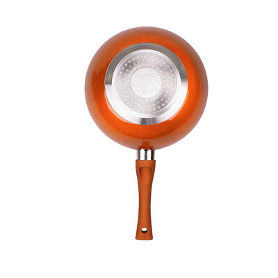 Imagen 2 del producto Wok Acero Inoxidable Doral Montecarlo Salmón 22 cm