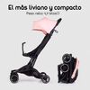 Coche de Paseo Premium Últra Compacto Lubabycas Rosado
