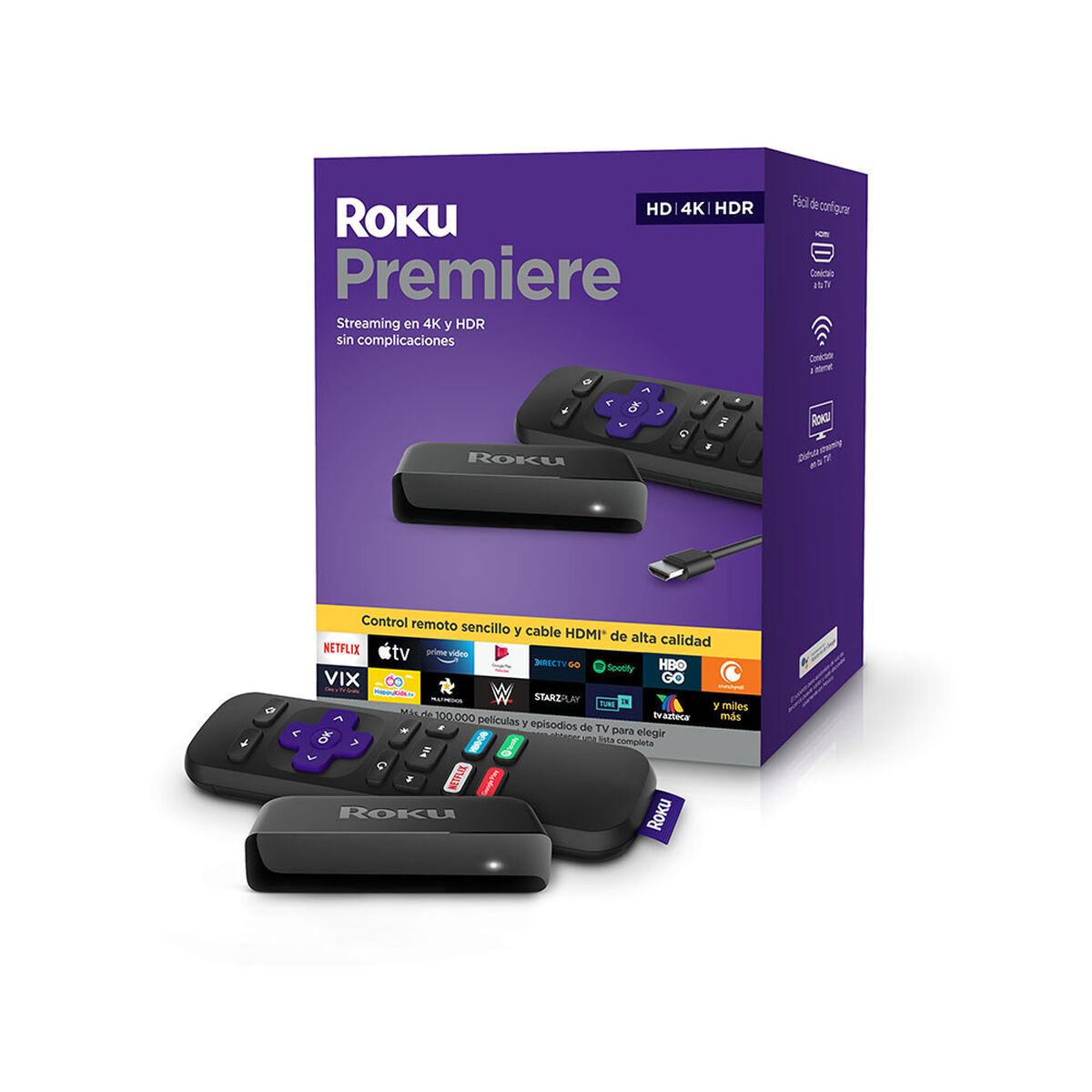 Reproductor Streaming Roku Premiere 3920 Reacondicionado