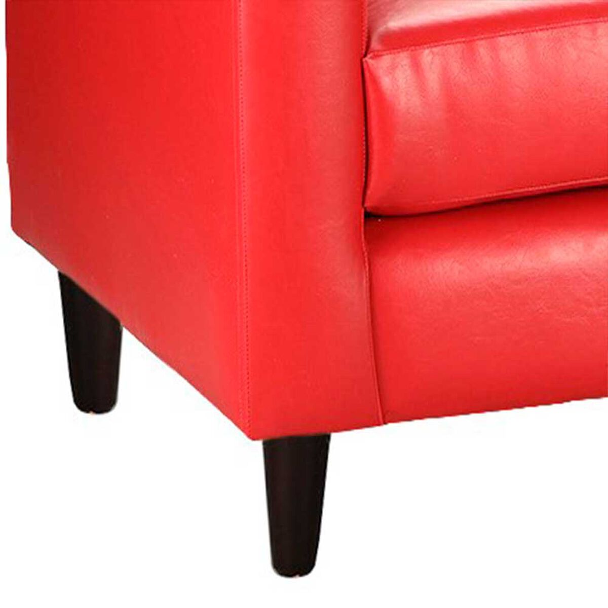 Sof&aacute; Bodevir New Retro PU 00 3 Cuerpos Rojo&nbsp;