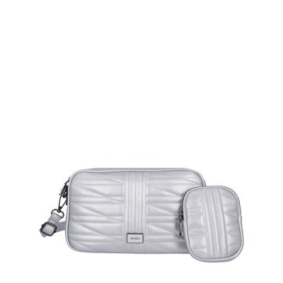 Bandolera Secret Nuuk ST6 M Plateado