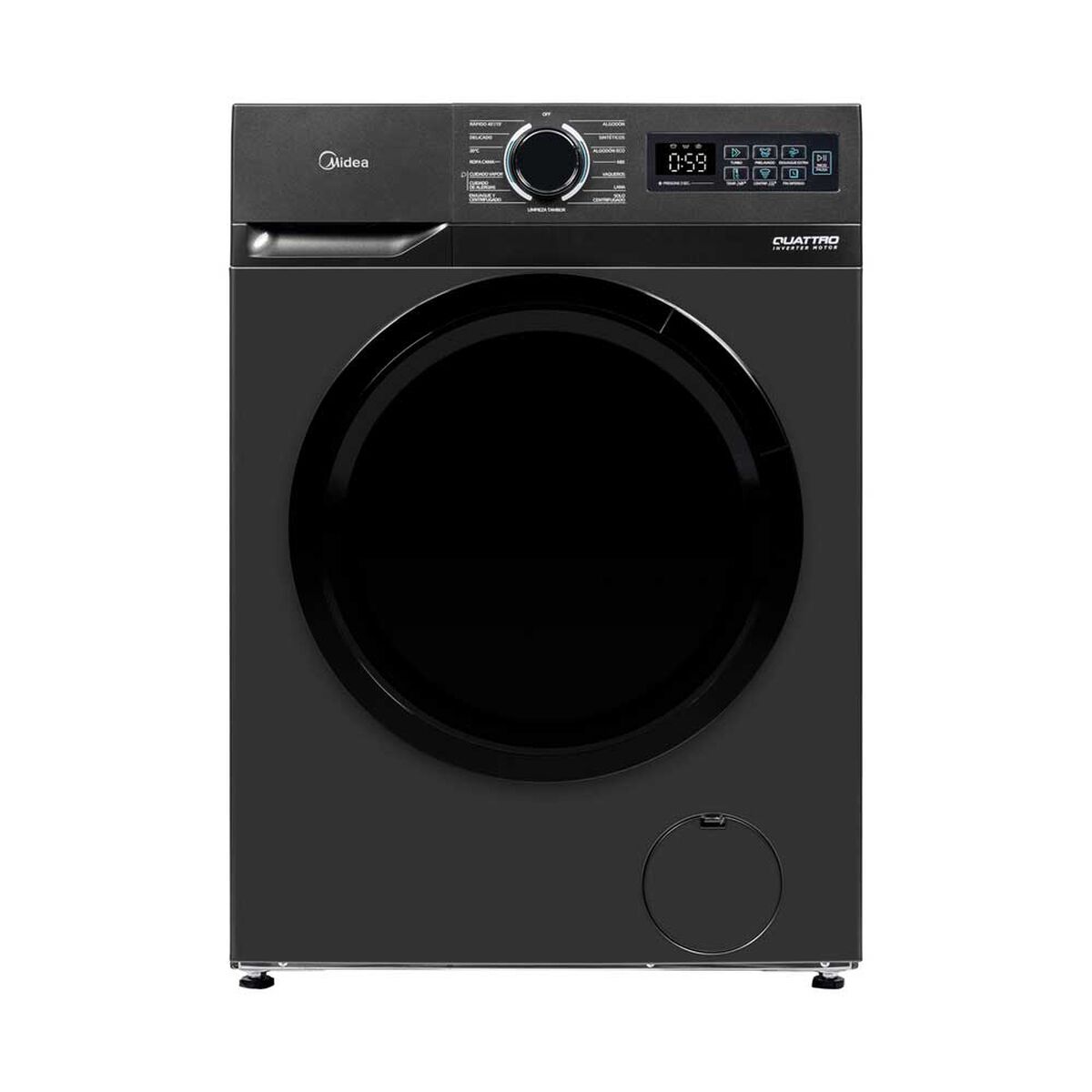 Lavadora Frontal Midea MF110W120B/T 12 Kg