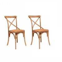 Set 2 Sillas Spazzio Retro Gris