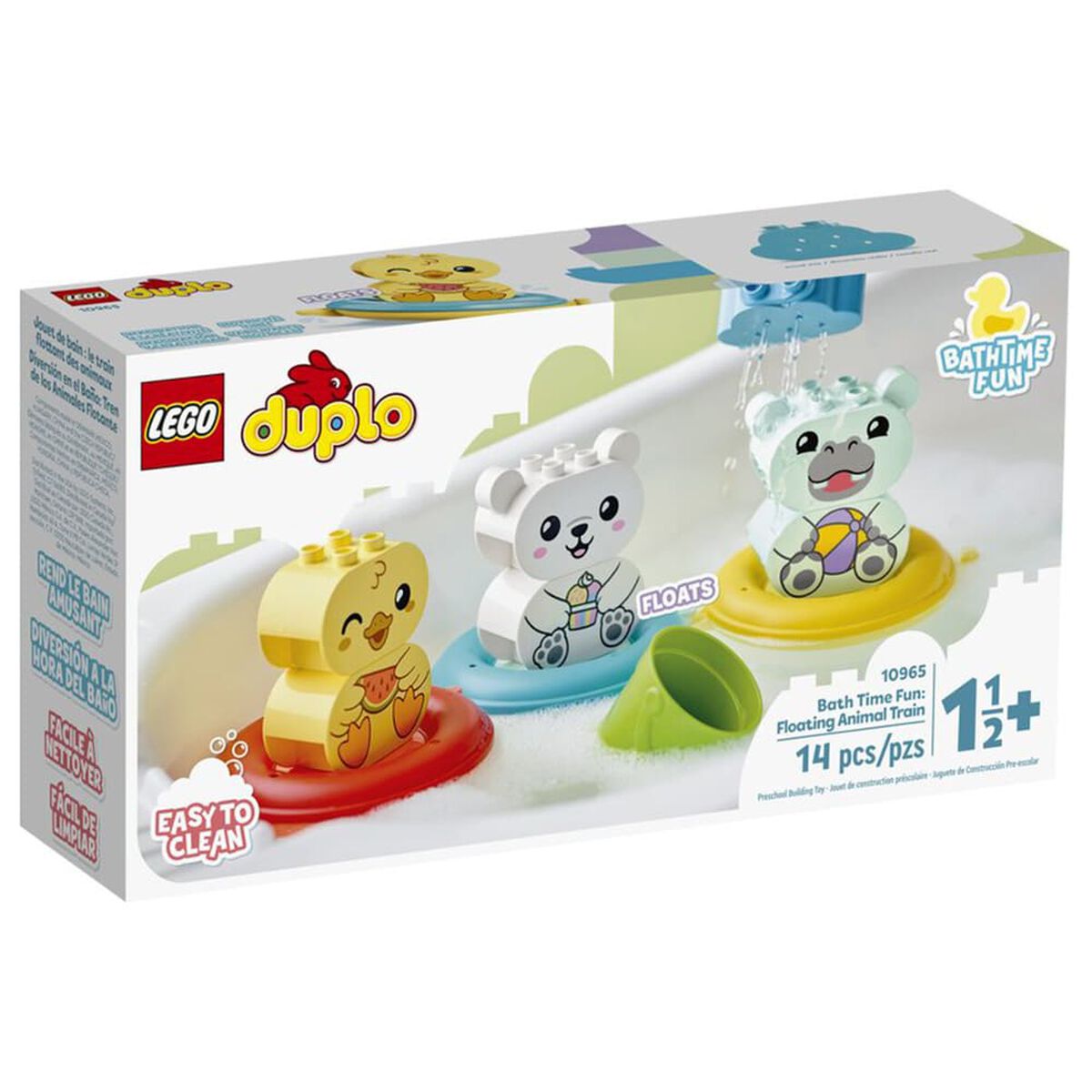 Set Armable Diversión en el Baño: Tren de los Animales Flotante Lego