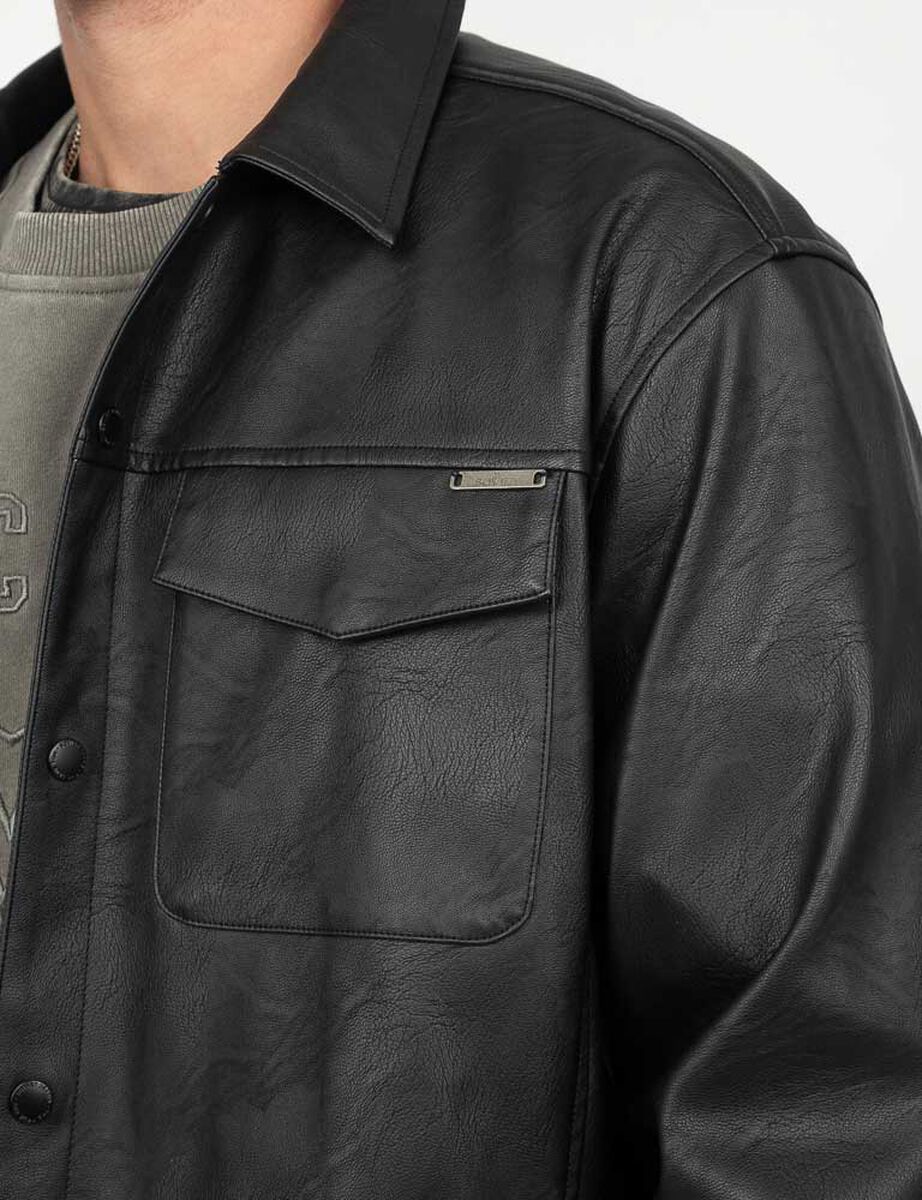Chaqueta Ecocuero Hombre Soviet