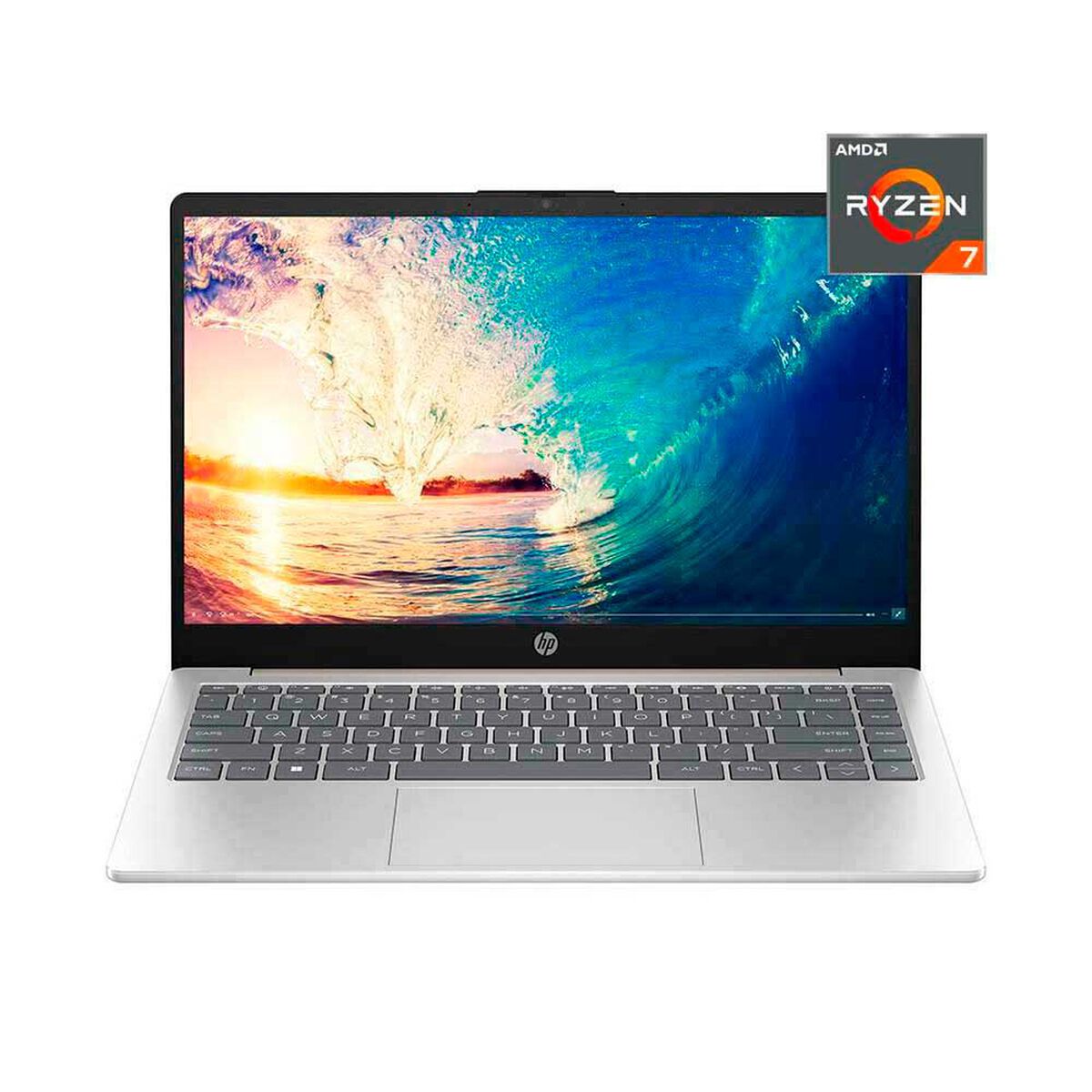 Notebook HP 14-em0015la AMD Ryzen 7 8GB 512GB SSD 14" + Mochila HP Travel