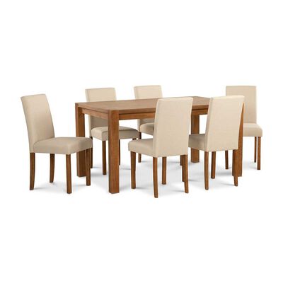 Juego de Comedor CIC Phoenix 6 Sillas Walnut