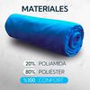 Toalla Extra Grande Microfibra Suede Azul 2 Unidades Pro Outdoor