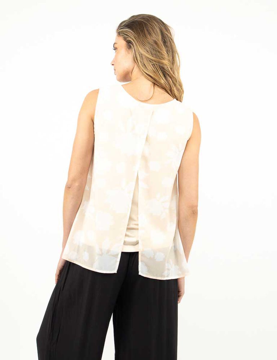 Blusa Sin Mangas Mujer Zibel