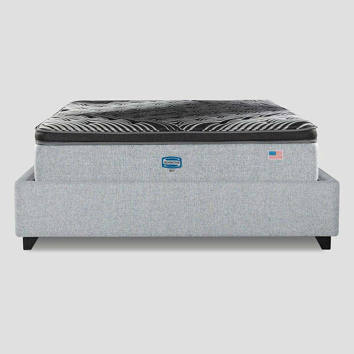 Cama Europea Simmons 2 Plazas Sky